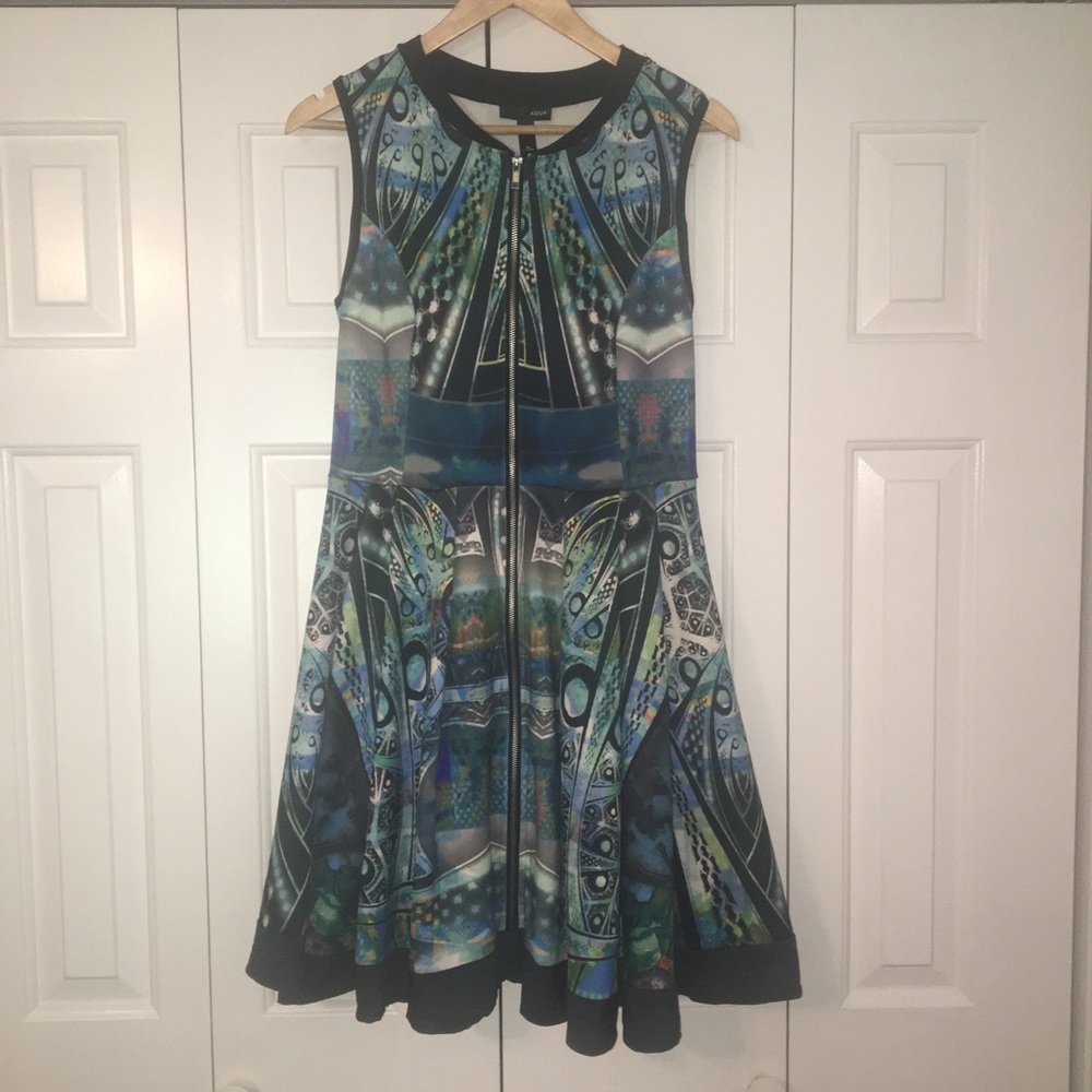 Beautiful Water Colored Dress